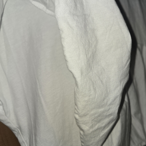 White Ruffled Top - Picture 3 of 5